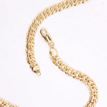 18" Italy 750 Stamped Gold Filled Necklace