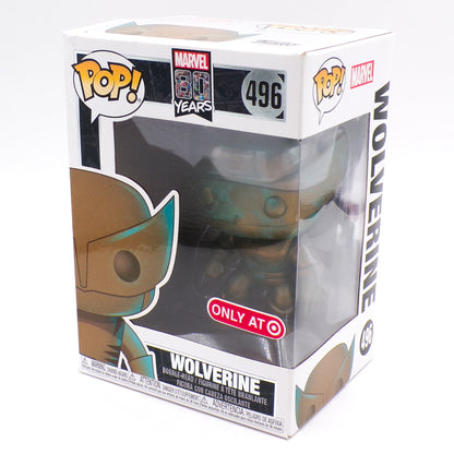 Funko Pop Marvel 80 Years: Wolverine #496 Target Exclusive Patina Figure