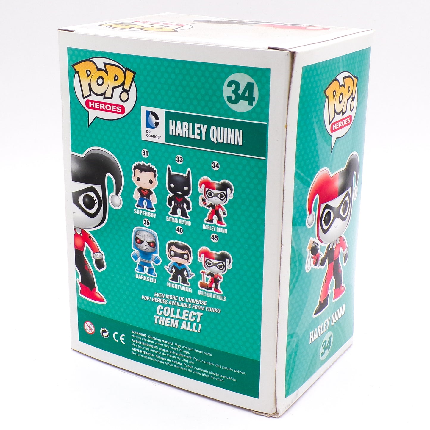Funko Pop Heroes: Harley Quinn #34 DC Comics Vinyl Figure