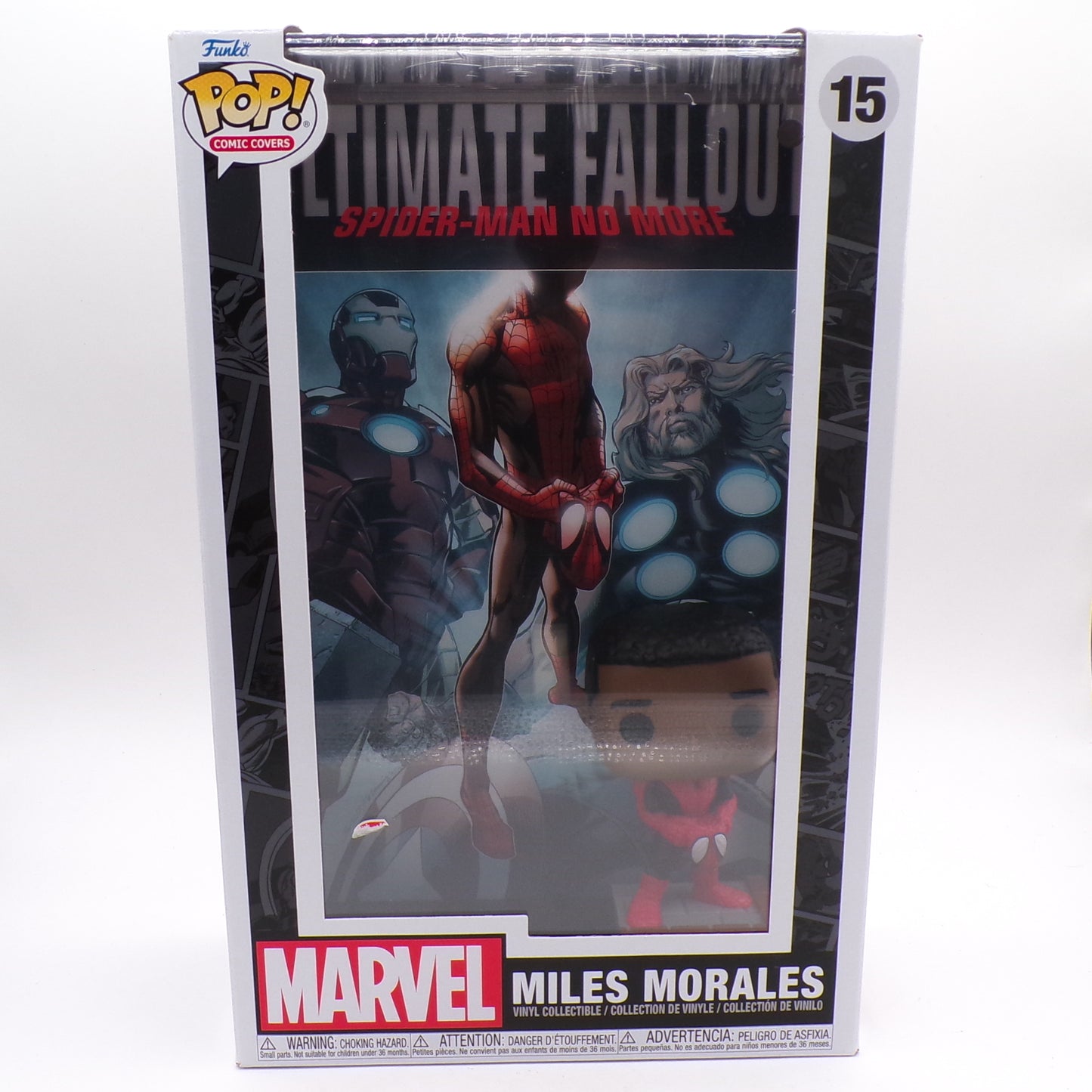Funko Pop Comic Covers Marvel Miles Morales #15 Target Exclusive
