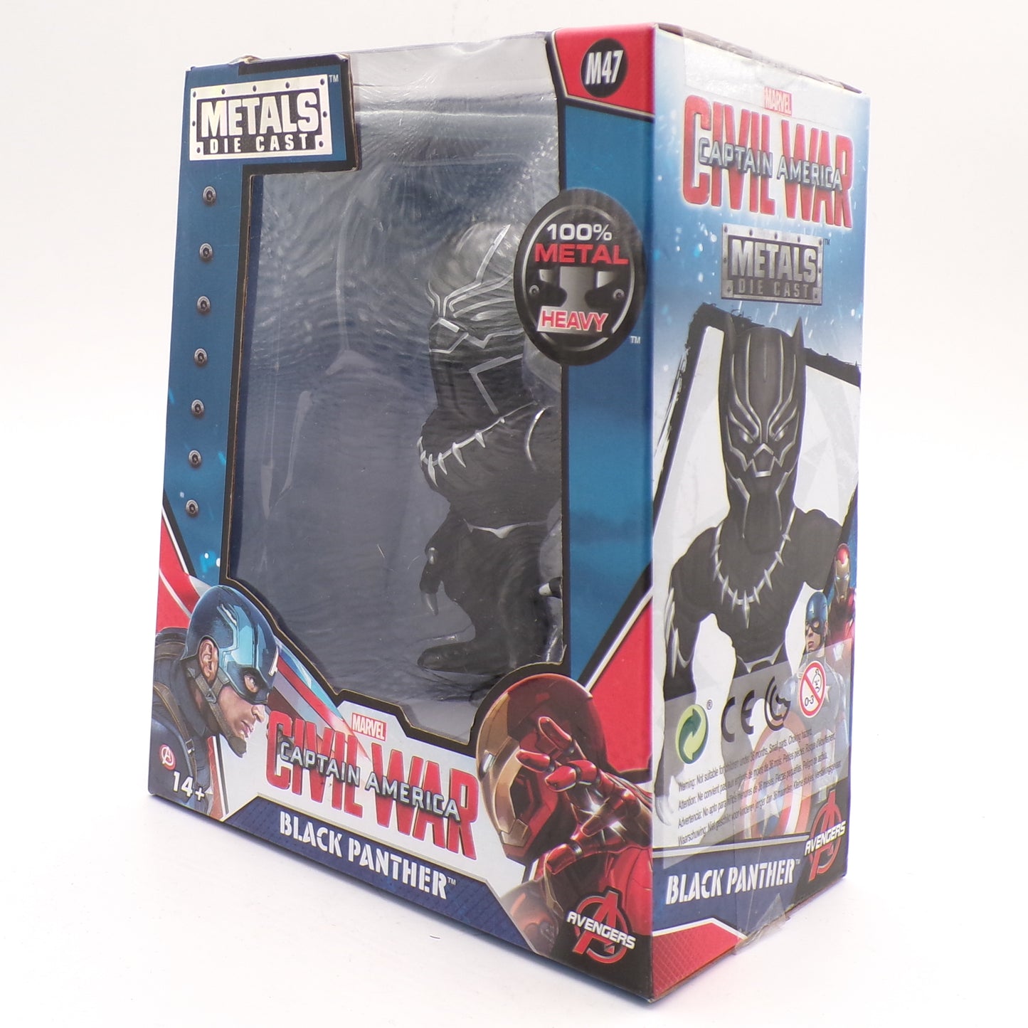 Marvel Captain America Civil War: Black Panther Metals Die Cast By Jada