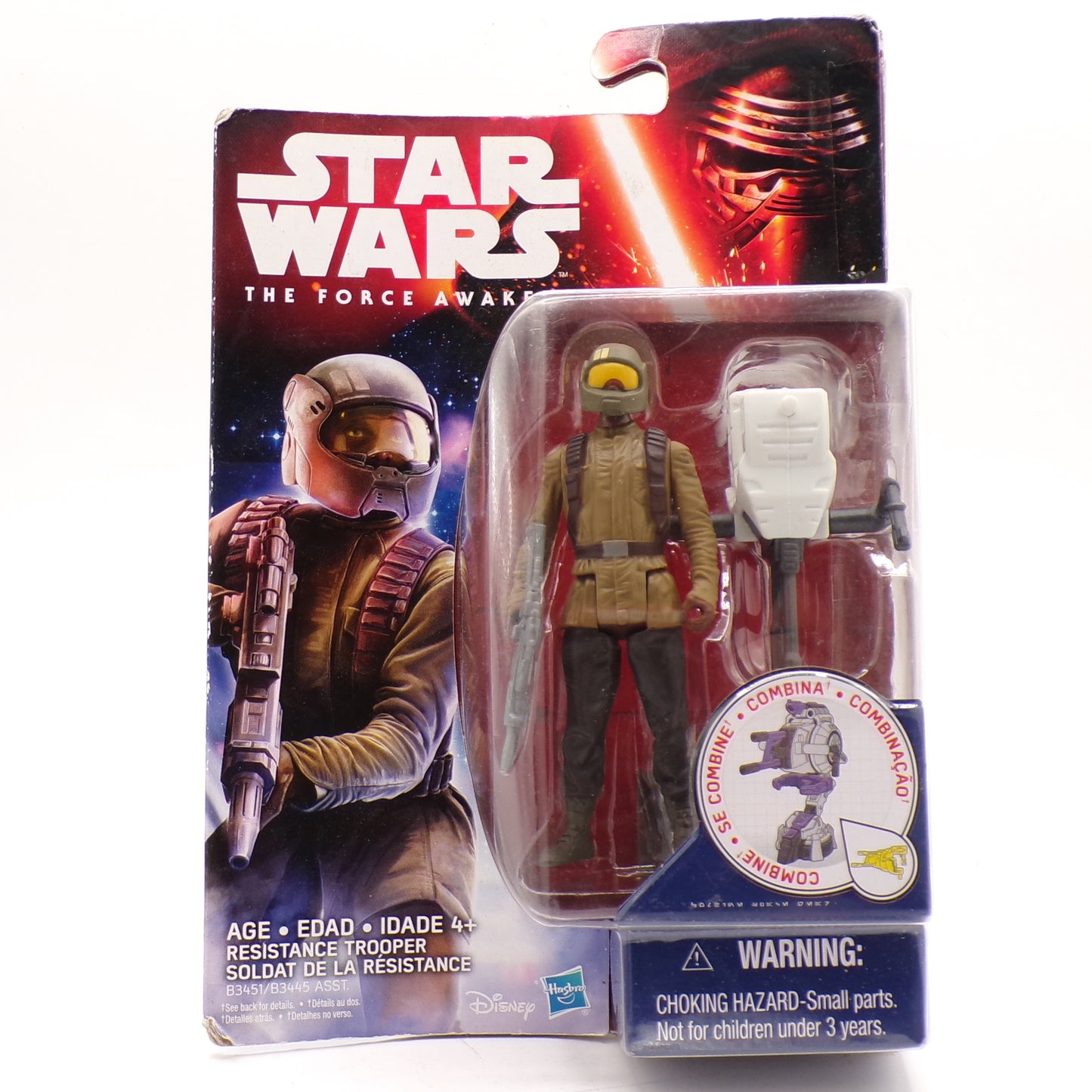 Star Wars: Force Awakens 3.75" Resistance Trooper - Sealed