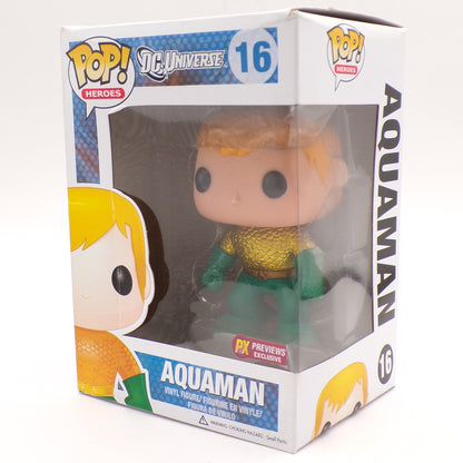 Funko Pop! DC Universe #16 Aquaman PX Previews Exclusive (Vaulted)