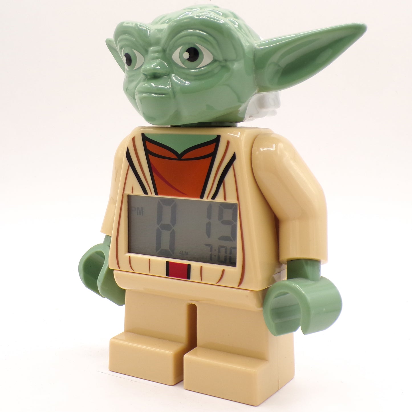 2010 Lego Star Wars Master Yoda Alarm Clock - Fully Functional