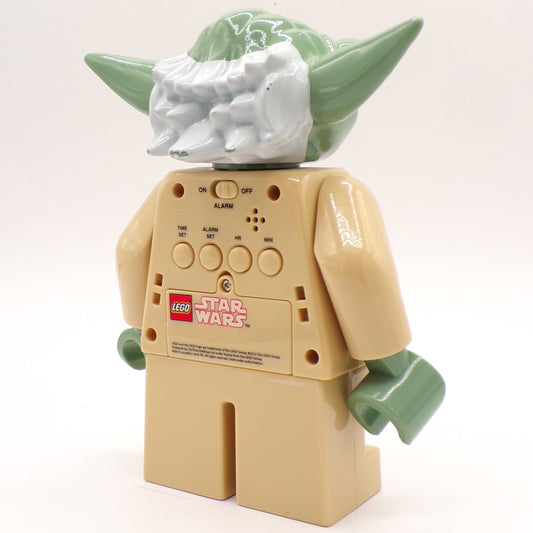2010 Lego Star Wars Master Yoda Alarm Clock - Fully Functional