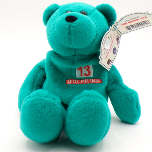 1998 Miami Dolphins Dan Marino #13 Beanie Bear Limited Treasures