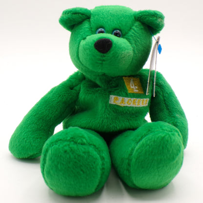 1998 Packers Beanie Bear Brett Favre #4 Limited Treasures Preview Edition
