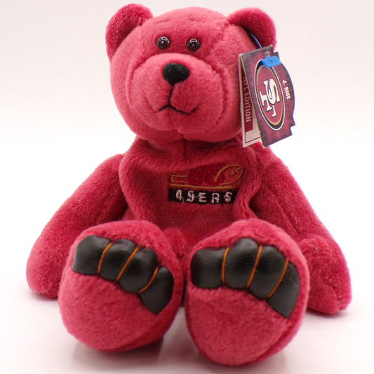 1998 San Francisco 49ers Jerry Rice #80 Beanie Bear Limited Treasures