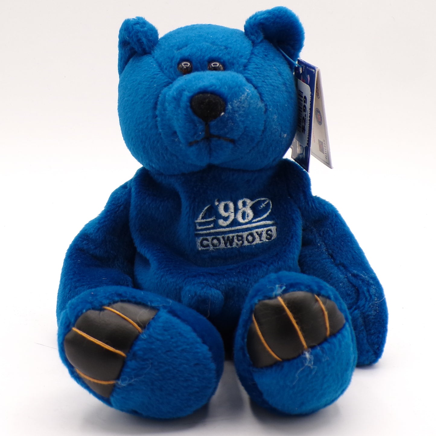 1998 Dallas Cowboys Troy Aikman #8 Beanie Bear Limited Treasures