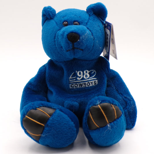 1998 Dallas Cowboys Troy Aikman #8 Beanie Bear Limited Treasures