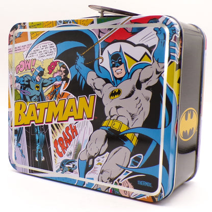 2016 Thermos Retro Batman Comics Design Lunchbox - New w/Tags
