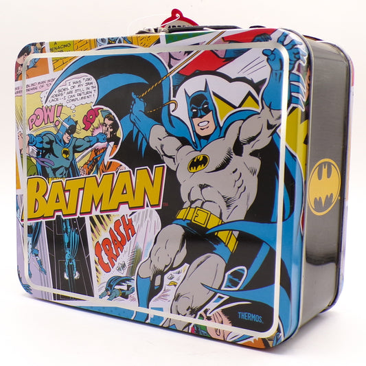 2016 Thermos Retro Batman Comics Design Lunchbox - New w/Tags