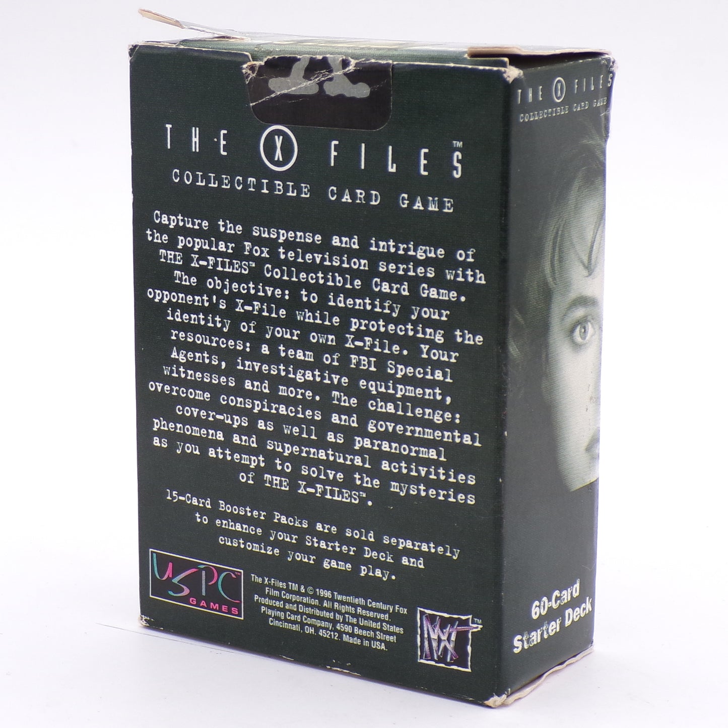 1996 Fox The X-Files Collectible Card Game 60-Card Starter Deck