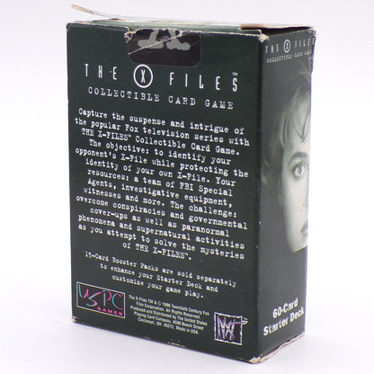 1996 Fox The X-Files Collectible Card Game 60-Card Starter Deck