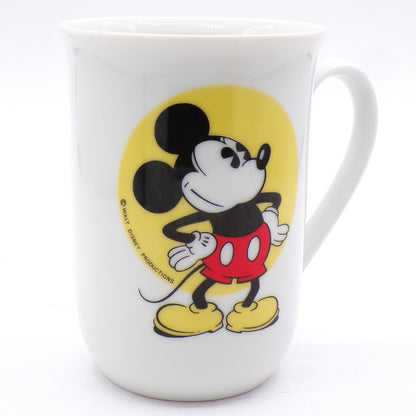 Vintage Disneyland/World Mickey Mouse Porcelain Japan Coffee Tea Mug