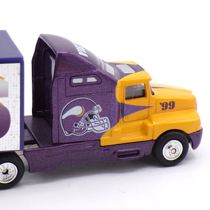 1999 Minnesota Vikings Limited Edition 1:64 Die Cast Tractor Trailer Truck