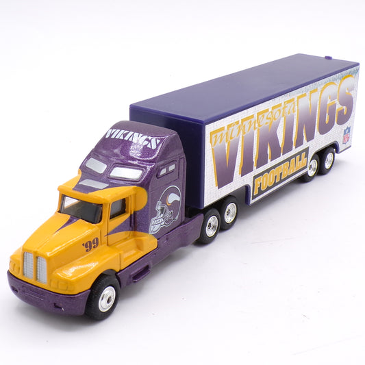 1999 Minnesota Vikings Limited Edition 1:64 Die Cast Tractor Trailer Truck
