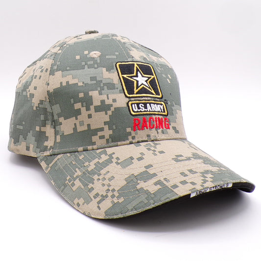 Pixelated Camo Ryan Newman #39 US Army Racing Snapback Hat