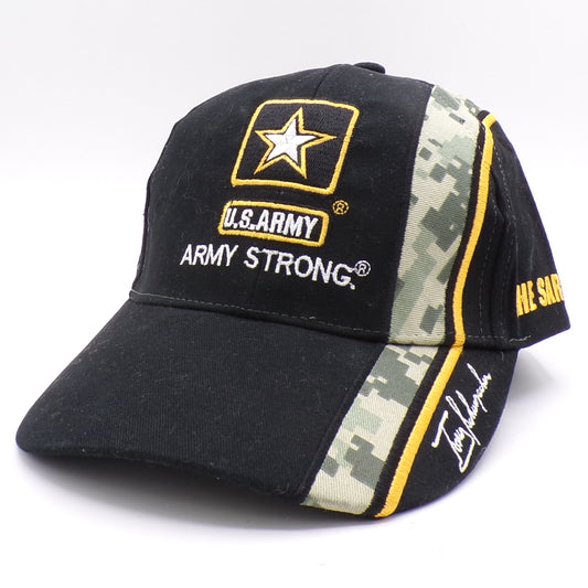 Black/Camo Tony Schumacher 'The Sarge' US Army Racing Snapback Hat
