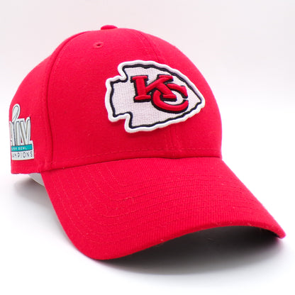 Super Bowl LIIV Champions Kansas City Chiefs New Era Fitted Hat - M/L