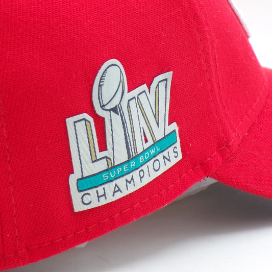 Super Bowl LIIV Champions Kansas City Chiefs New Era Fitted Hat - M/L
