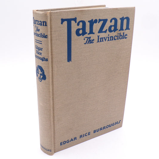 1931 Tarzan The Invincible Edgar Rice Burroughs Hardcover 1st Print/Edition Mint