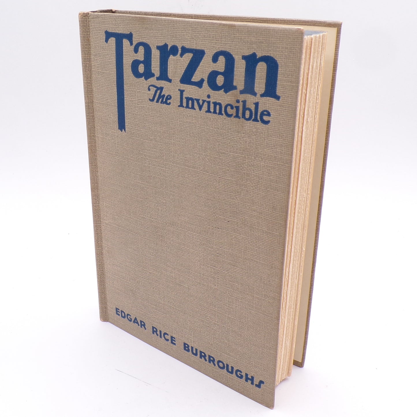 1931 Tarzan The Invincible Edgar Rice Burroughs Hardcover 1st Print/Edition Mint
