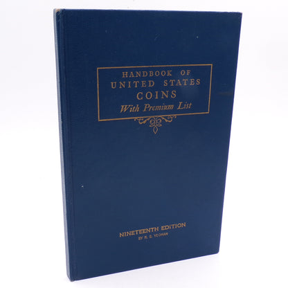 1961 Handbook of United States Coins 19th Edition Yeoman Blue Book Mint