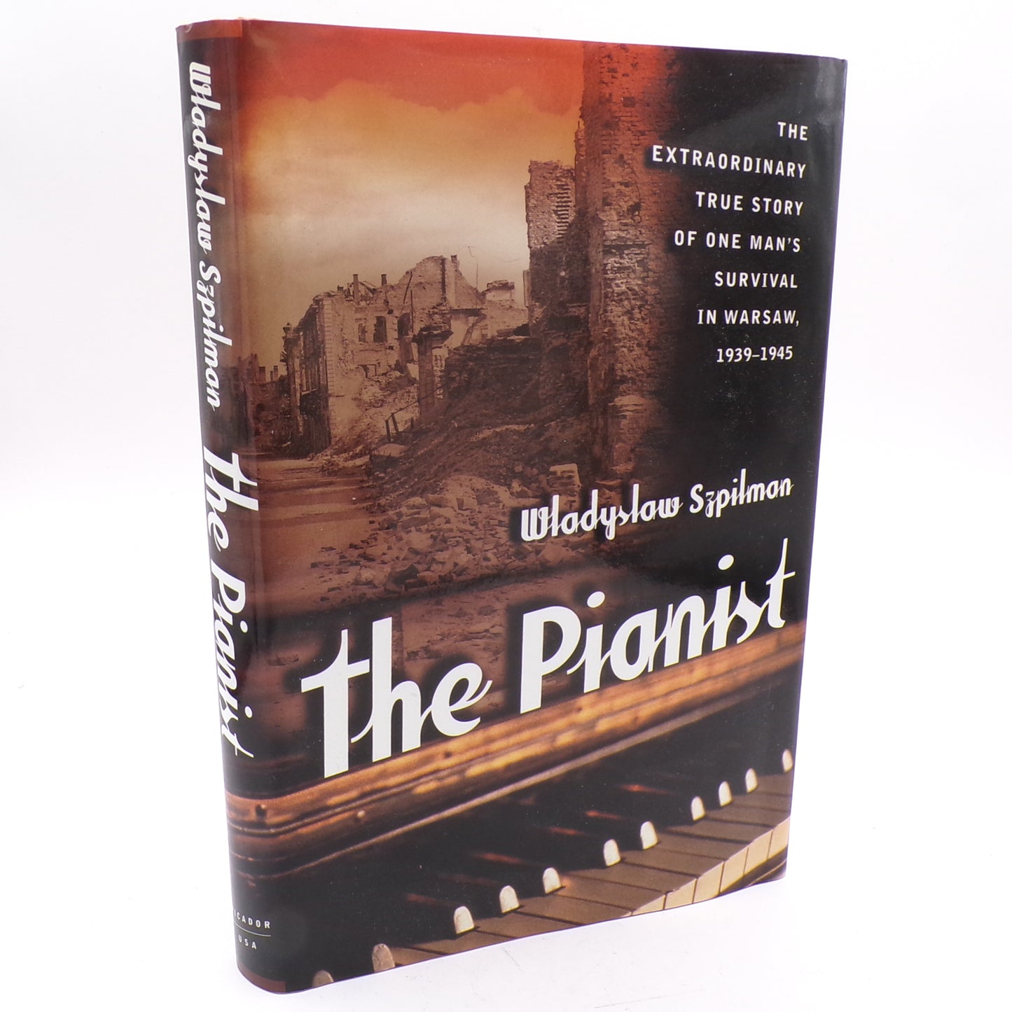 Promotional The Pianist Wladyslaw Szpilman Hardcover w/Photo + Press Release