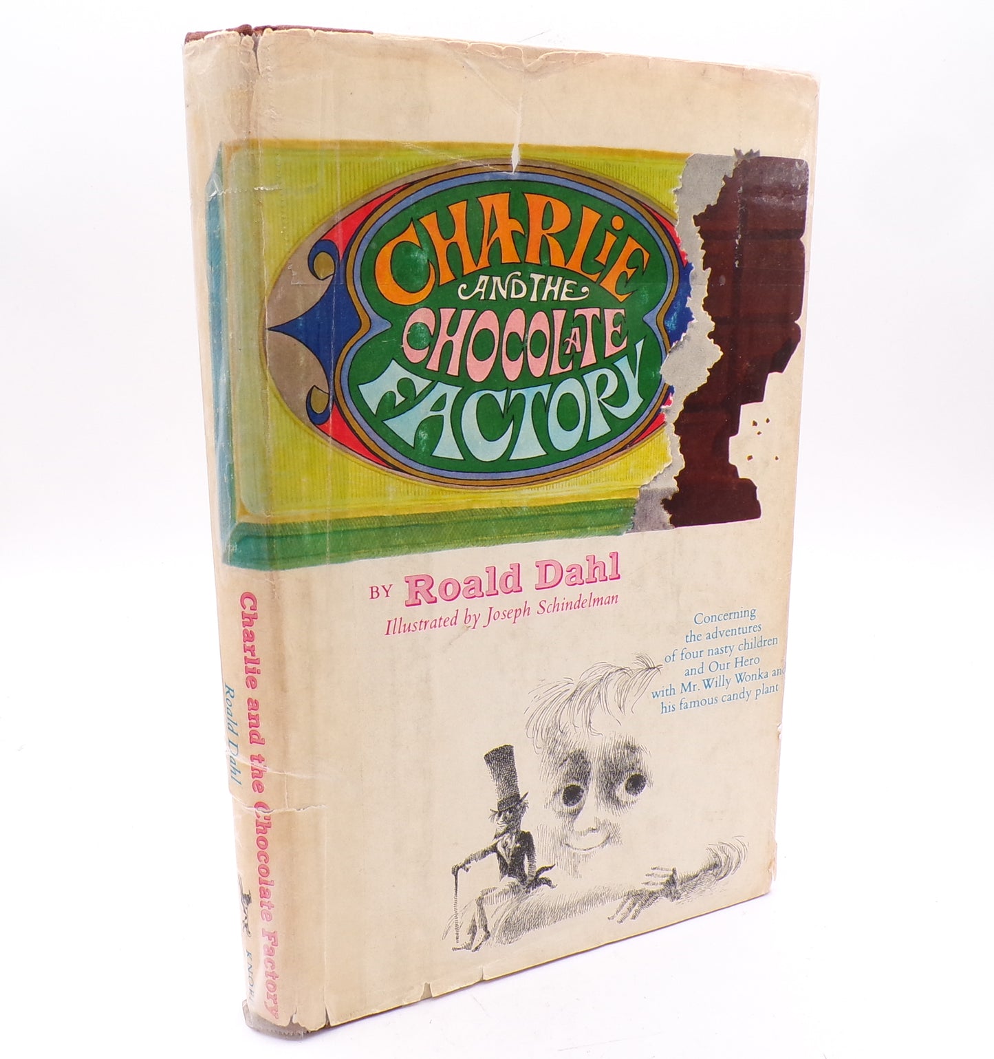 1964 Charlie Chocolate Factory Roald Dahl Hardcover w/DJ 1st Print/Edition