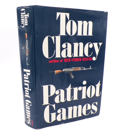 1987 Patriot Games Tom Clancy 1st Print/Edition Hardcover w/DJ Errors Mint