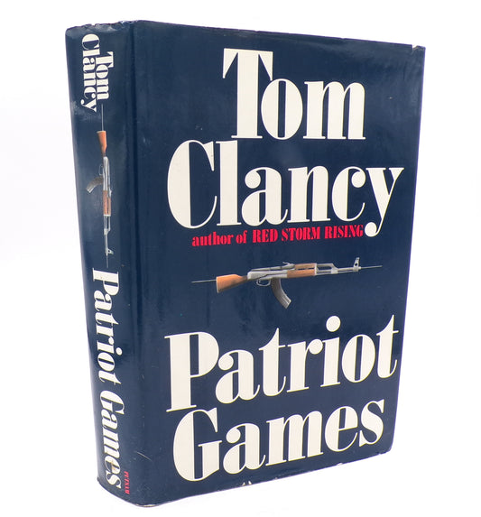 1987 Patriot Games Tom Clancy 1st Print/Edition Hardcover w/DJ Errors Mint