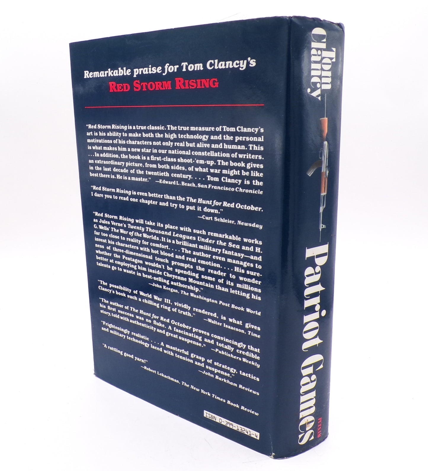 1987 Patriot Games Tom Clancy 1st Print/Edition Hardcover w/DJ Errors Mint