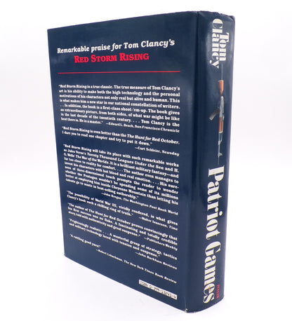 1987 Patriot Games Tom Clancy 1st Print/Edition Hardcover w/DJ Errors Mint