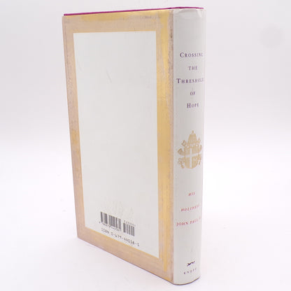 1994 Crossing the Threshold of Hope Pope John Paul II 1st American Edition HC