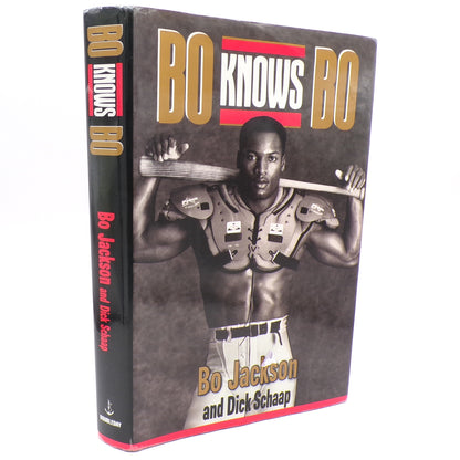 1990 Bo Jackson Bo Knows Bo Autobiography First Edition Signed (Facsimile)