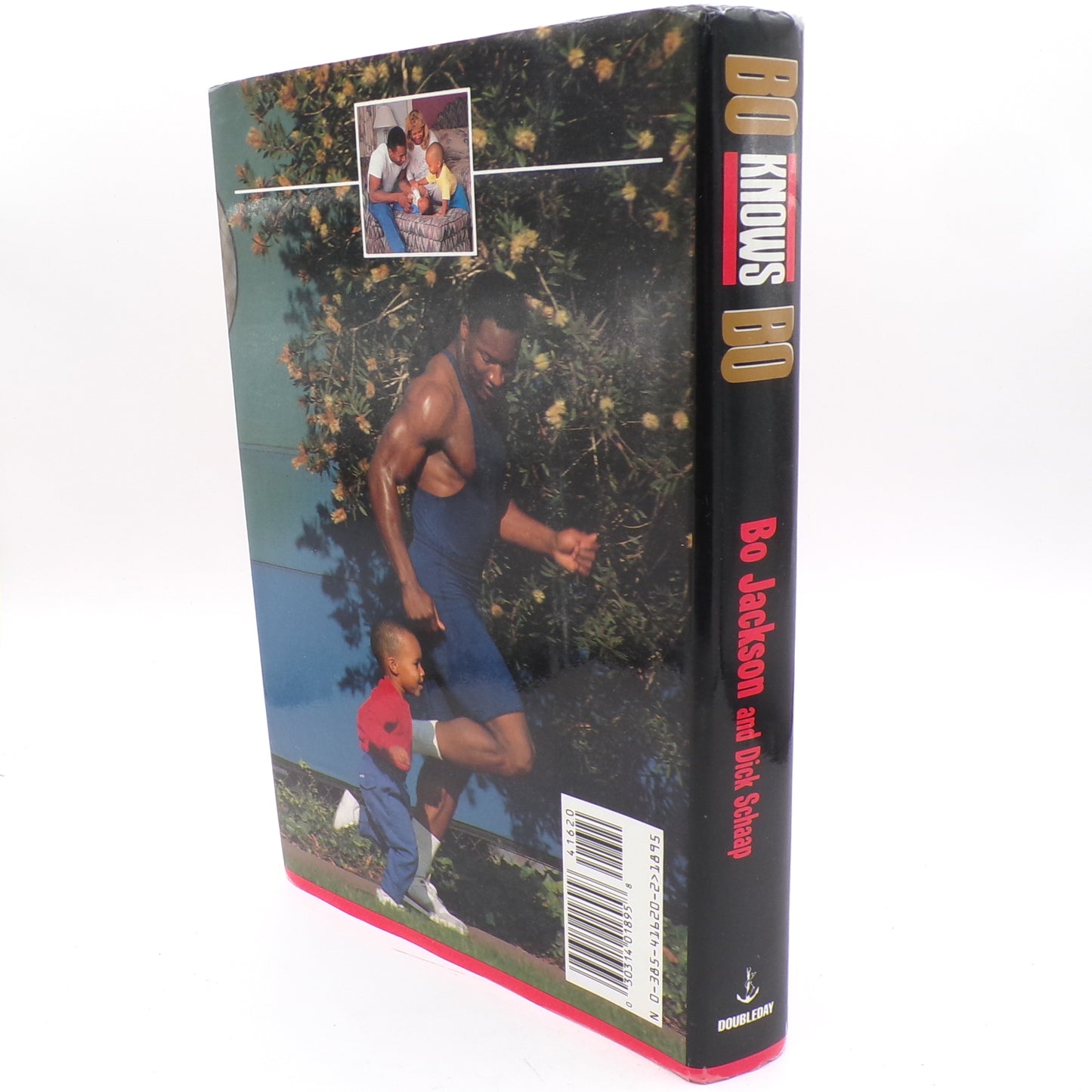 1990 Bo Jackson Bo Knows Bo Autobiography First Edition Signed (Facsimile)