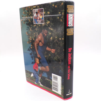 1990 Bo Jackson Bo Knows Bo Autobiography First Edition Signed (Facsimile)