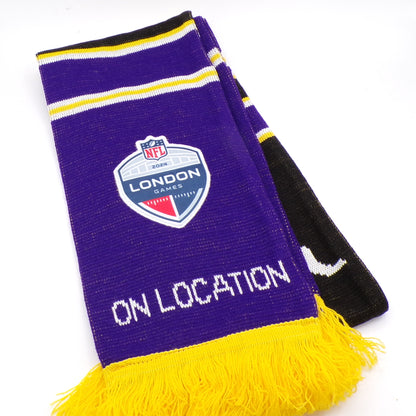 2024 Minnesota Vikings London Games On Location Collectible Scarf