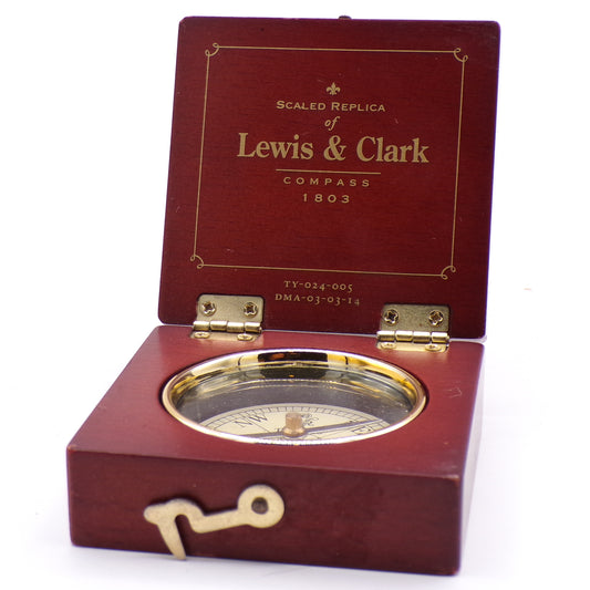Vintage Lewis & Clark 1803 Scaled Compass Replica Whitney Philadelphia