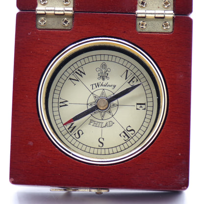 Vintage Lewis & Clark 1803 Scaled Compass Replica Whitney Philadelphia