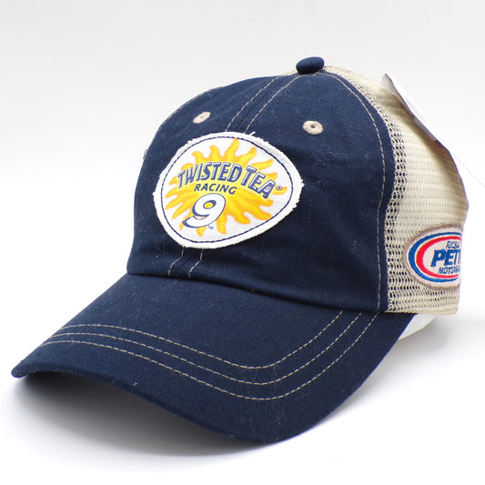 Twisted Tea Racing #9 Richard Petty Motorsports Trucker Mesh Hat NWT