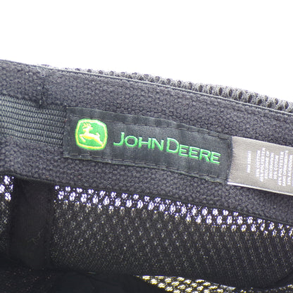 Gray/Black Official John Deere Brand Flexfit Baseball Hat New