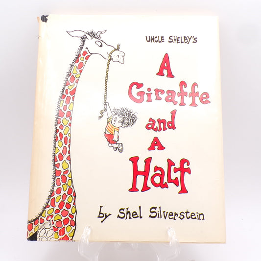 1964 Giraffe and a Half Shel Silverstein HC w/Dust Jacket 1st Edition/Print