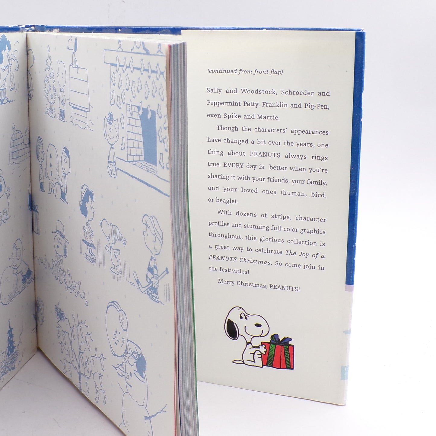 2000 A Peanuts Christmas 50 Years HC w/Dust Jacket 1st Edition/1st Print Mint