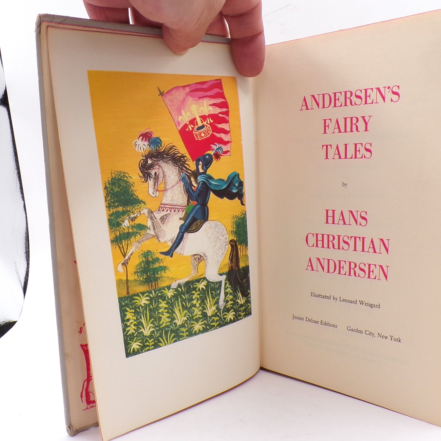 1956 Andersen's Fairy Tales by Hans Christian Andersen Doubleday Hardcover