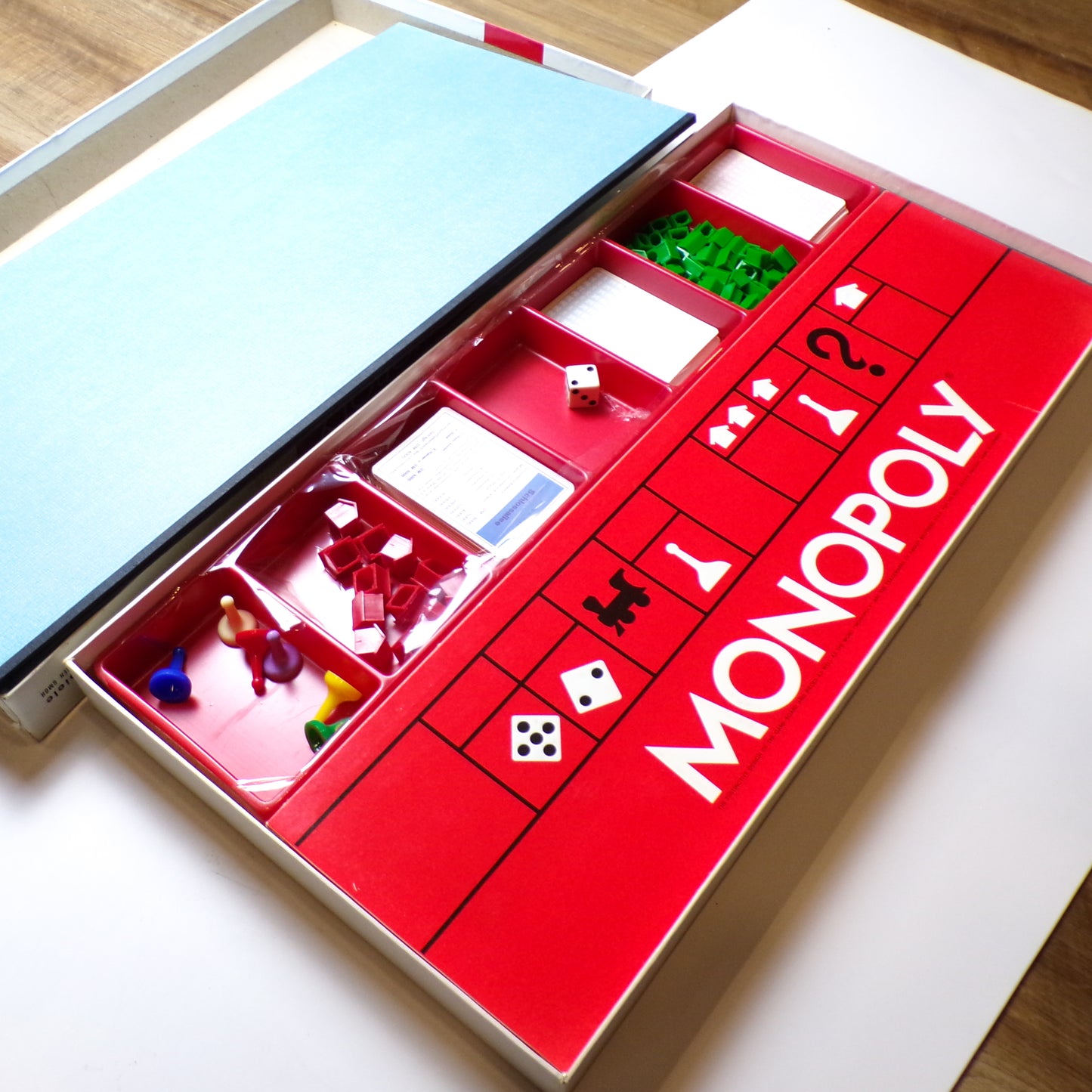 Complete 1961 German Monopoly Parker Spiele Board Game Ex Condition