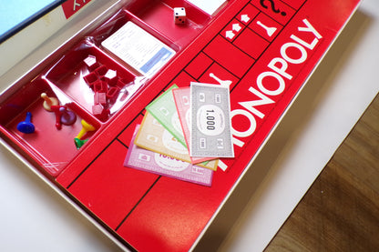 Complete 1961 German Monopoly Parker Spiele Board Game Ex Condition