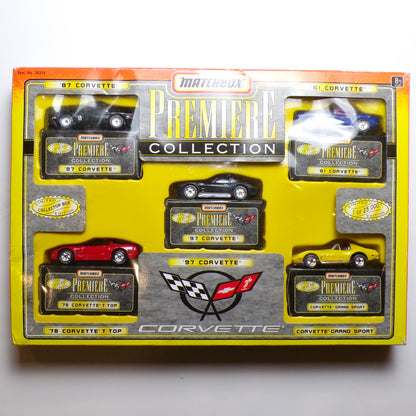 1997 Matchbox Premiere Collection Corvette LE #/25k Die-Cast Car 5-Pack