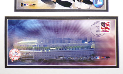RARE 2005 Official MLB/USPS Yankee Stadium Bronx Issue Envelope, Stamp, Team Photo - New